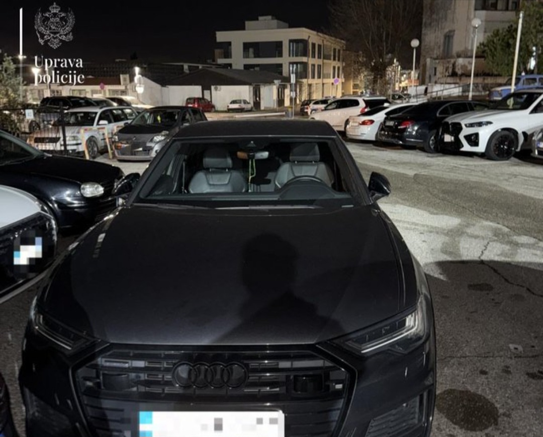 Pripadniku organizovane kriminalne grupe oduzeto vozilo u Ulcinju
