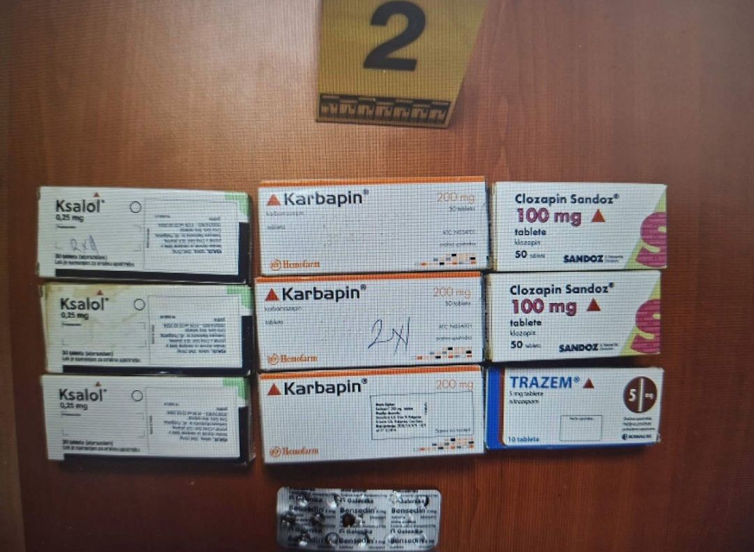 Policija vratila zaplijenjene tablete nakon što im je dostavljena medicinska dokumentacija