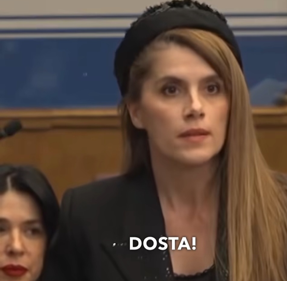 Vuković-Kuč: Dosta! Nijesmo mi kriminalci - ne plašimo vas se (VIDEO)